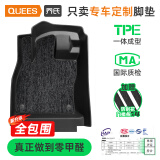 乔氏（Qiaoshi）汽车脚垫TPE全包围适用于特斯拉丰田凯美瑞奥迪a6l脚垫 双层TPE脚垫【美尼斯毯】-灰色 请留言您的车型和年份