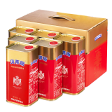 贝蒂斯（BETIS）特级初榨橄榄油1L*6罐礼盒装 西班牙原装进口 送礼团购福利