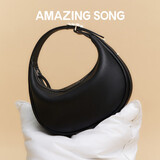 Amazing Song乙颂【520送女朋友礼物】半月包小号单肩斜挎包百搭手提包腋下包
