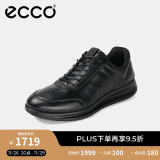 爱步（ECCO）正装鞋 增高牛皮休闲皮鞋男 雅仕男鞋系列207124 黑色40