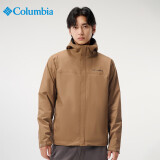 Columbia哥伦比亚单层冲锋衣男24秋冬防水防风休闲夹克外套 RE2433 257 L