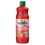 新的Sunquick浓缩果汁840ml 水果浓缩橙子柠檬芒果原浆商用奶茶店冲饮 草莓+番石榴840ML