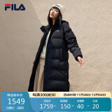 FILA 斐乐官方女子羽绒服冬季保暖时尚中长款保暖运动羽绒服