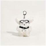 朗程书包挂件小狗公仔钥匙扣包包挂件熊猫公仔情侣挂饰送礼生日礼物 星球坠落小奶狗 默认尺寸