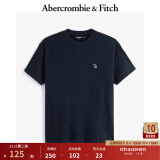 ABERCROMBIE & FITCH【小麋鹿】男装女装情侣装经典小麋鹿圆领短袖T恤KI124-9135 藏青色 M (180/100A)