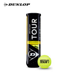 邓禄普（DUNLOP） 训练比赛球网球加亮球TOUR BRILLIANC 4粒装601327