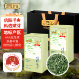 贡苑绿茶信阳毛尖 特级250g 2024新茶正宗明前春茶嫩芽茶叶自己喝送礼