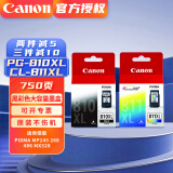 佳能PG-810系列墨盒含墨水 适用PIXMA MP496/MP486/MP276/MX338 大容量墨盒810/811