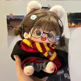 卡丘比棉花娃娃20cm有骨架明星无属性公仔裸娃带含衣服女娃衣送六一儿童 栗粒+随机衣服+打理五件套+礼盒 20cm有骨架 （进店选择更多）