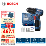 博世（BOSCH） 手电钻充电电钻电动螺丝刀锂电池家用工具箱全套套装GSR120-LI 【万向起拧塑盒套装】