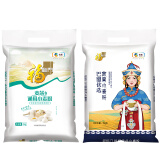 福临门麦芯通用小麦粉 5kg+巴盟优选家用小麦粉5kg组合装