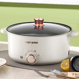 刻电德国全自动一体炒菜电炒锅多功能料理锅蒸煎炒涮不粘电火锅电蒸锅 德国双机芯：可爆炒【升级不粘锅】降价中 防干烧丨特厚2.5升【1-3人用】十年质保