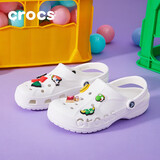 卡骆驰（crocs）洞洞鞋男女鞋贝雅一脚蹬穿沙滩鞋凉拖鞋 10126-100 M9W11