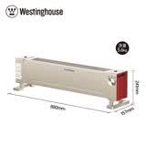 西屋（Westinghouse）石墨烯踢脚线取暖器家用烘衣架暖风机移动地暖居浴两用节能电暖器WTH-S608 机械旋钮款【柔雅杏】