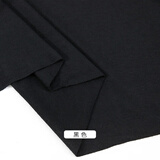 3号馆莫代尔布料面料 人造棉随心裁弹力针织服装 宝宝内裤打底布料 黑色 半米价