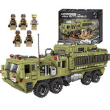 星堡积木军事大型坦克装甲车拼装积木玩具拍图模型摆件儿童男孩生日礼物 06014天蝎重型卡车