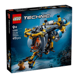乐高（LEGO）积木机械组42201 深海研究潜水艇男女孩儿童玩具生日礼物家居摆件