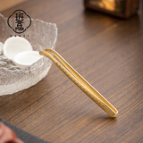 班意 铜茶夹洗杯夹 功夫茶镊子茶杯夹 茶夹子茶具配件茶道 铜茶夹（万祥云集）