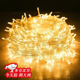 礼尚坊 LED彩灯串新年春节过年装饰闪灯串灯灯带小彩灯节日 暖白 50米500灯珠（可串联）