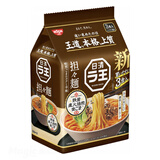 日清拉王方便面拉王日本原装酱油味增豚骨麻辣担担豚王袋装面进口 芝麻旦旦味