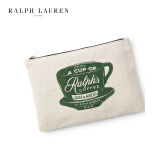 RALPH LAUREN 拉夫劳伦 经典Ralph's Coffee拉链手袋RL80124 100-白色 ONE