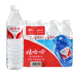 娃哈哈 纯净水塑膜装596ml*12瓶 瓶装水【2件起售】