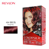 露华浓（Revlon）丽然3D染发剂 女士染发膏无刺激不伤发可盖白头发染发霜黑色锁色 48号酒红色