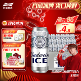 百威冰啤酒500ml*18听整箱装【99%好评】情人节送礼