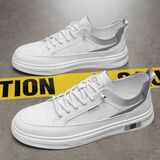 昌祥回力鞋子男秋季新款防水防滑板鞋小白鞋男士百搭潮流休闲运动男鞋 RF-AC2013白色 40