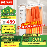 先锋（SINGFUN）取暖器/电热油汀/石墨烯加热电暖器/电暖气片 政府补贴取暖器家用恒温加湿加厚17片油汀DYT-Z21pro