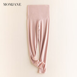 Mom Jane孕妇秋裤不勒肚子内穿秋冬款保暖家居服德绒怀孕期线裤衬裤打底裤 暗粉色（200g四季款） 孕期+产后 XL（120-135斤）