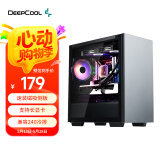 九州风神（DEEPCOOL）魔方110电脑机箱  M-ATX游戏机箱（磁吸侧板/内置显卡支架/兼容30系显卡/240冷排）