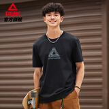 匹克短袖男夏季冰丝透气凉感休闲宽松运动户外潮流纯棉t恤女DF652150