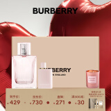 博柏利（BURBERRY）红粉恋歌女士香水礼盒(30ml+馥郁5ml+香薰蜡烛) 生日情人节礼物