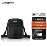 新秀丽（Samsonite）男士商务简约单肩斜挎包时尚休闲包男士礼物KO1*09004