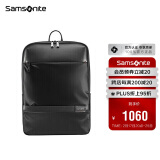 新秀丽（Samsonite）电脑包精品双肩包旅行包男士背包商务休闲黑色15英寸TN5*09001