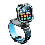 小天才盖世新款电话手表儿童智能z8防水z9限量版男女孩3-12岁小学初中生礼物 蓝黑色128G版【5G通双摄+软件下载+辅助学习】