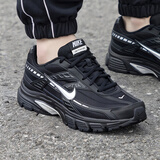 耐克（NIKE）男鞋老爹鞋2025秋冬季新款ZOOM 2K运动鞋低帮厚底休闲鞋跑步鞋 黑色金属银暗烟灰IB4595-001 43