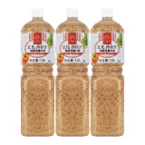 丘比（KEWPIE）沙拉汁焙煎芝麻水果蔬菜沙拉酱料烤肉拌面火锅芝麻酱蘸料 【经典款】芝麻1.5L*3瓶