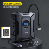 随途汽车充气泵数显车载充气泵便携式汽车迷你充气泵手持越野车打气泵 有线插12V电数显（预设胎压 充满自停）