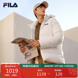 FILA 斐乐官方男子羽绒服冬季时尚休闲连帽保暖上衣外套