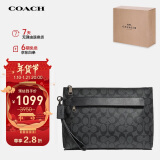 蔻驰（COACH）【品牌直供】CARRYALL男士中号手拿包F29508CQBK