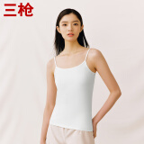 三枪【新疆弹力棉】圆领女吊带衫纯色背芯内搭薄款无袖打底衫