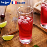 乐美雅（Luminarc）玻璃杯套装伊斯朗系直身杯水杯套装家用茶杯凉白开水杯子330ml6只