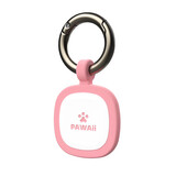 PAWAII怡爪狗牌定制宠物名牌吊牌猫牌猫咪挂牌身份牌狗狗防丢牌 粉红色宠物吊牌