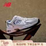 NEW BALANCE   NB530 官方老爹鞋男鞋女鞋复古情侣百搭网面休闲运动鞋 白色 MR530SG 【建议拍小半码】 46.5(脚长30cm)