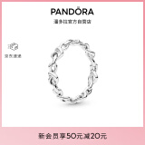 潘多拉（PANDORA）时刻绳结戒指现代符号梦幻优雅生日礼物送女友