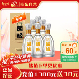 今世缘 国缘淡雅 幽雅醇厚型白酒 52度 500mL*6瓶 整箱装