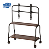 普湃（PURPAVWINNER）电视挂架落地推车适用32-75英寸电视机架家用一体机电视移动支架