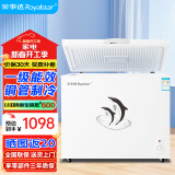 荣事达（Royalstar）冰柜商用大容量全冷冻卧式冰柜家用冷藏冷冻两用冷柜大冰柜冷冻柜 388升单温【一级能效】